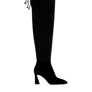 Vince Camuto Black Over the Knee Boots